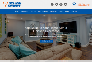 Basement Finishers Launches Website